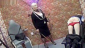 Hd 11:08 40 Mistress Lady Linda Strokes Of The Cane Given With Force