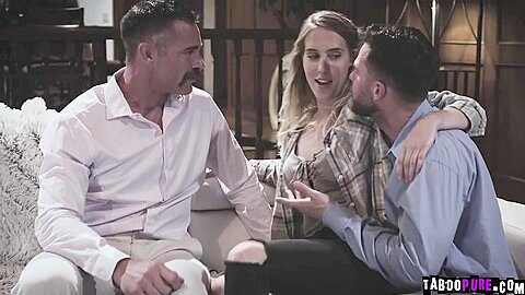 Pure Taboo And Cadence Lux – Cadence Making Love Two Strange Cocks