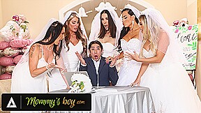 MOMMY’S BOY – Furious MILF Brides Reverse Gangbang Hung Wedding Planner For Wedding Planning Mistake